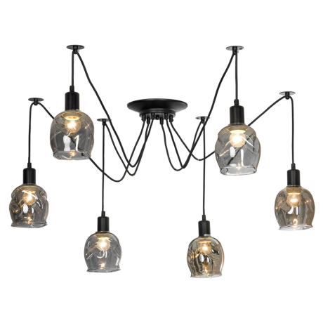 Подвесная люстра паук Lussole Shirley LSP-8436 