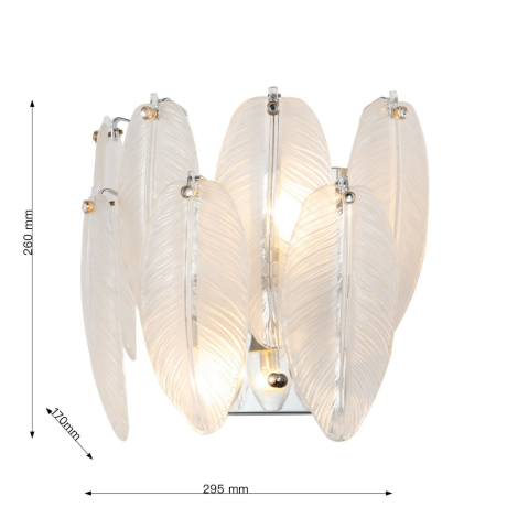 Настенный светильник с лампочками Favourite Beluta 3018-2W+Lamps E14 Свеча 