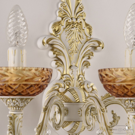 Бра Bohemia Ivele Crystal AL7901 AL7901B15/3/175 A WMG P Amber/M-1F 