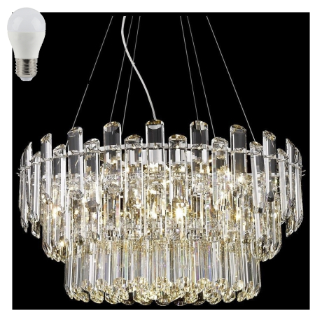 Подвесная люстра с лампочками Wertmark WE107.12.103+Lamps 