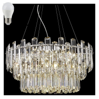 Подвесная люстра с лампочками Wertmark WE107.12.103+Lamps