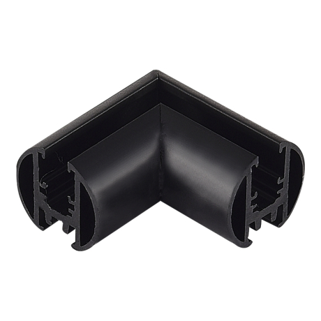 ST070.409.12 Угол-соединитель "потолок-полок" SUPER5 ST-Luce Черный 