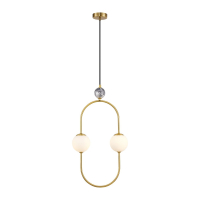 Светильник подвесной с Led лампочками в комплекте Favourite 3009-2P+Lamps