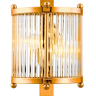 Бра Crystal Lux TADEO AP2 GOLD/TRANSPARENTE 