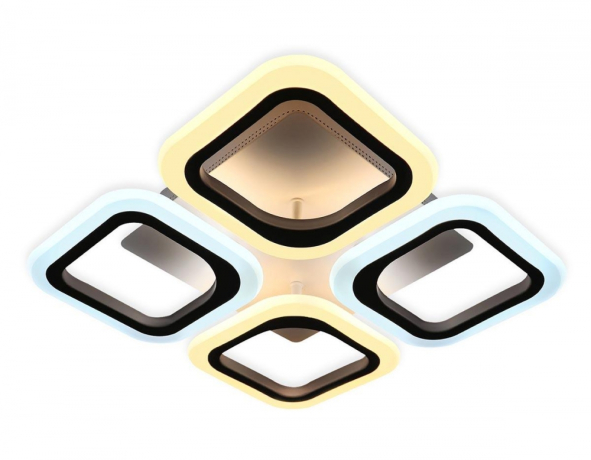 Потолочная светодиодная люстра с пультом ДУ (инфракрасный) Ambrella light Acrylica FA4371 