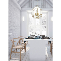 Люстра с лампочками, подвесная, комплект от Lustrof. №98164-617460