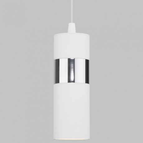 Подвесной светильник Eurosvet Viero 50096/1 белый/хром 