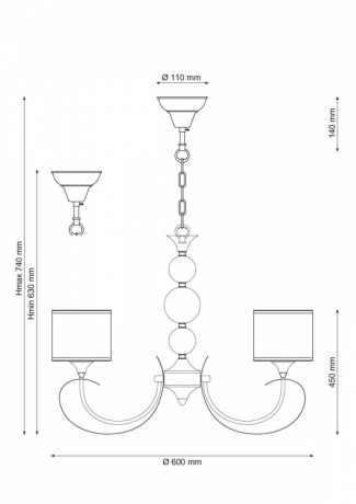 Bregatto 100.5 Подвесная люстра Lucia Tucci 
