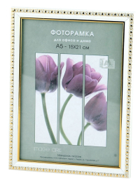 Нарушена упаковка!  <182804> Фоторамка Interior Office 981 30*40 молоко (Б0042349)
