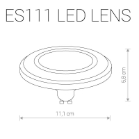 Светодиодная лампа GU10 9W 3000K (теплый) Nowodvorski Bulb 9342