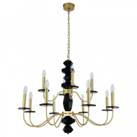 Подвесная люстра Newport VANESSA 3878+4/С brass