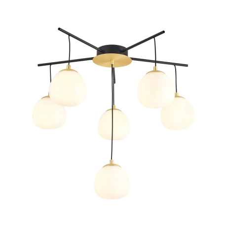 Потолочная люстра с ламочками, комплект от Lustrof. №384978-617023 