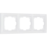 Рамка на 3 поста (белый, basic) Werkel W0032001