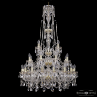 Люстра подвесная Bohemia Ivele Crystal 1411/16+8+4/300/XL-131/3d G