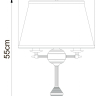Настольная лампа декоративная Arte Lamp Alice A3579LT-3AB 