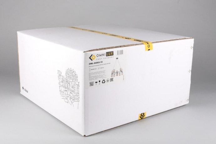 OML-94003-10 Подвесная люстра Omnilux Sorrento 
