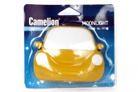 Нарушена упаковка!  <189894> NL-196 ''Машинка'' желтая Ночник Camelion 13143