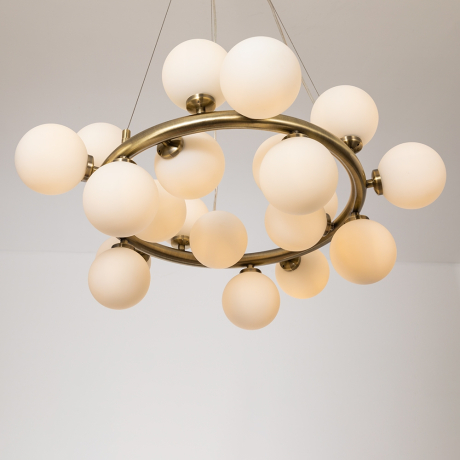 Подвесная люстра Arte Lamp Bolla-piccolo A3988SP-20AB 