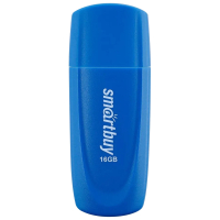 Флеш-диск 16 GB SMARTBUY Scout USB 2.0, синий, SB016GB2SCB (513763)