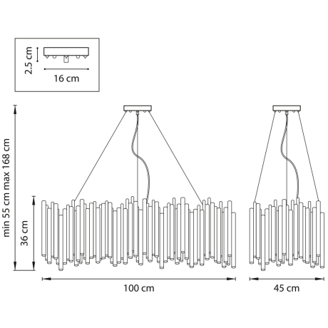 Подвесная люстра Lightstar Savona 816202 
