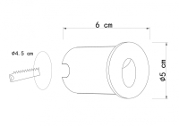 Тротуарный светильник Arte lamp Piazza A3802IN-1WH