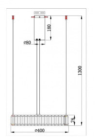Подвесной светильник Divinare Renata 1135/17 SP-25