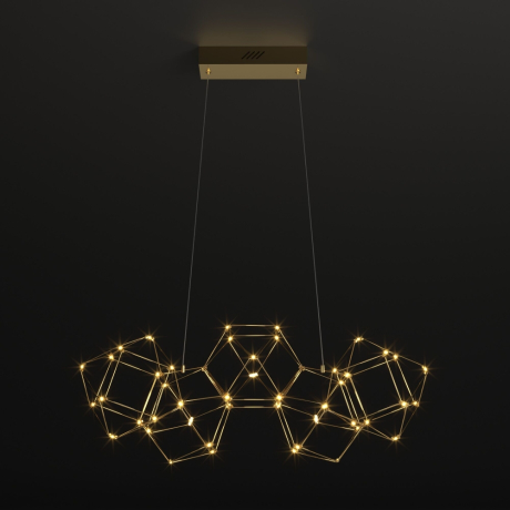 Подвесная люстра Eurosvet Uma 90168/5 медь 