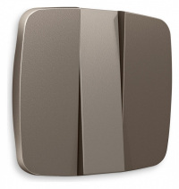 Клавиши для выключателя трехклавишного Ambrella Volt OMEGA OP6350