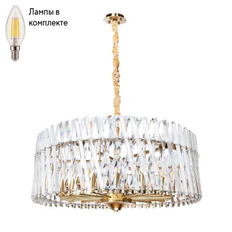 Люстра подвесная с лампочками DIVINARE 7567/18 SP-16+Lamps 