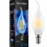 Лампа светодиодная Voltega Candel wind matt 6W E14 6Вт 4000K 7026 