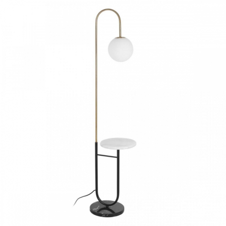 Стол журнальный с торшером Loft it Sonni 10145 Black 