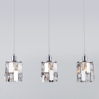 50101/3 хром хром Светильник подвесной Eurosvet Scoppio a044681
