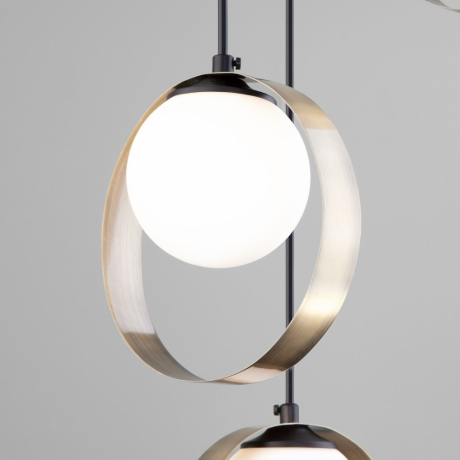 Подвесной светильник Eurosvet Dublin 50205/3 черный/бронза 