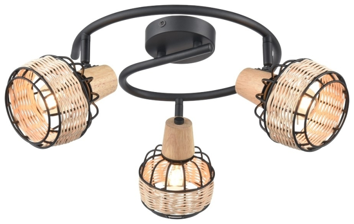 Потолочный светильник Velante Деревянный стиль 563-717-03 