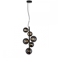 Подвесной светильник Indigo Molecola 11018/6P Black