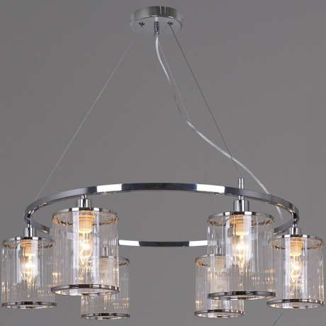 Подвесная люстра ILLUMICO  IL1182-6P-79 CR 