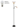 Торшер с лампочками Arte lamp A9569PN-2BK+Lamps 