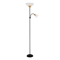 Торшер с лампочками Arte lamp A9569PN-2BK+Lamps