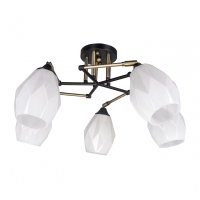 Потолочная люстра с лампочками DeMarkt 680012105+Lamps