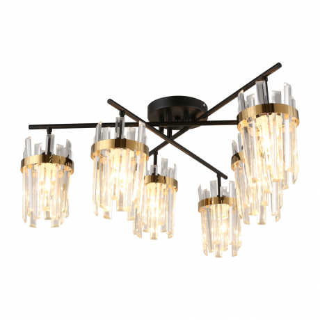 Потолочная люстра с лампочками Omnilux OML-67707-06+Lamps 