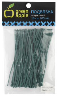 Подвязка для растений 15 см, 100 шт. Green apple GA 3008 (Б0032272)