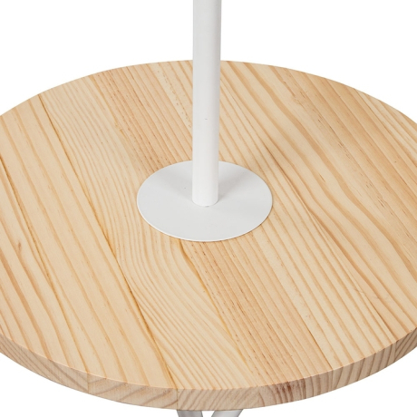 Торшер со столиком Arte Lamp Combo A2070PN-1WH 