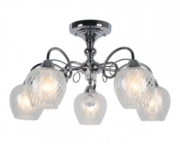 Люстра с поддержкой Алисы потолочная Omnilux OML-53607-05-A 