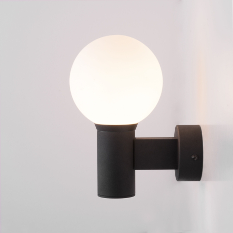 Уличный настенный светильник Sfera D Elektrostandard 35126/D черный (a060122)