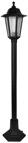 Светильник садово-парковый Camelion  PP6101 C02 НТУ 06-60-002 У1 ''Оскар 3'' черный 13854