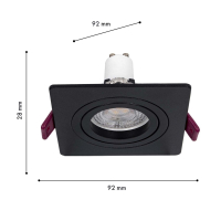 врезной светильник Favourite Lamppu 4646-1C