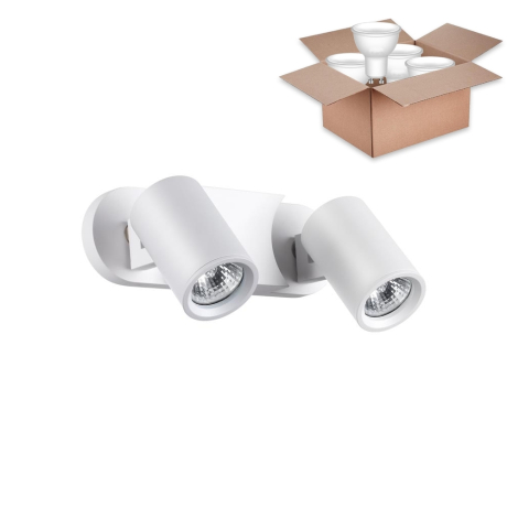 Спот с лампочками Novotech Gusto 370651+Lamps Gu10 