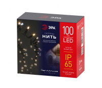 10м. Уличная гирлянда нить теплый свет Эра IP65 220V ERAPS-WK10 (Б0056015)