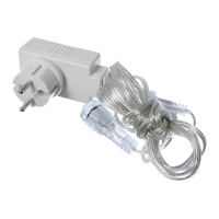 Нарушена упаковка!  <314690> Блок питания для соединяемых гирлянд 12W, 220V/24V Vegas 55045