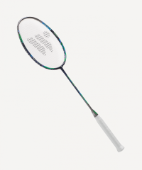 Нарушена упаковка!  <772239> Ракетка для бадминтона Carbon Pro 98, серый/зеленый WISH ЦБ-00004411
